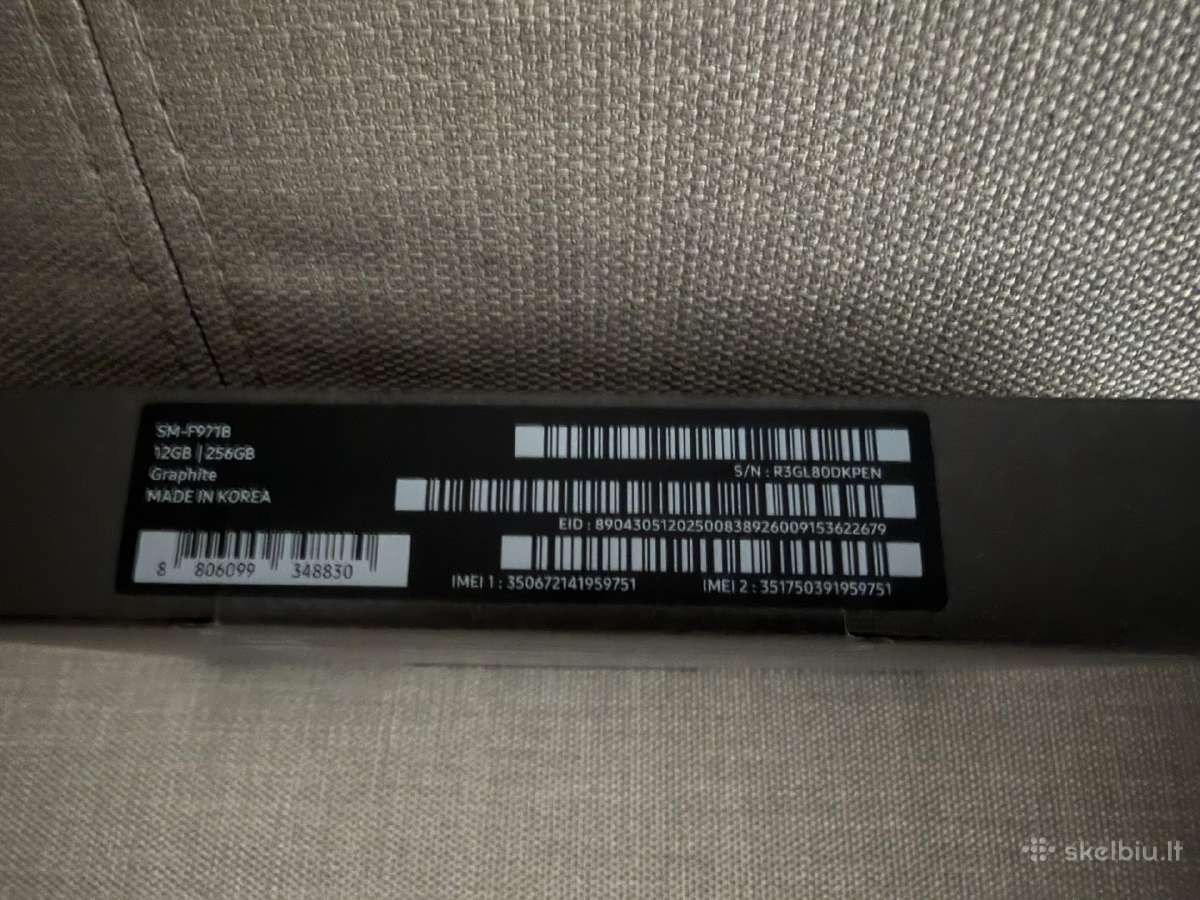 Naujas! Samsung Galaxy Fold 8 24men garant. - nuotraukos Nr. 3