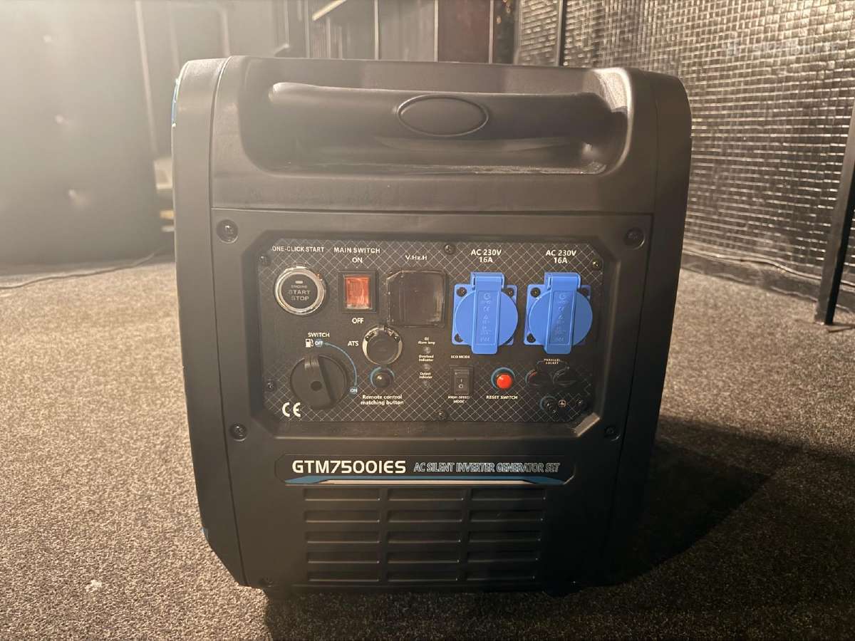 Inverterinis generatorius Gtm7500ies 6,5 kw - nuotraukos Nr. 2