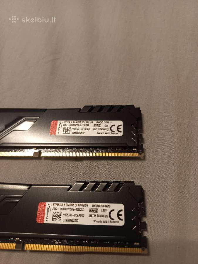 Hyperx Fury Ddr4 RAM komplektas (216 GB) - nuotraukos Nr. 2