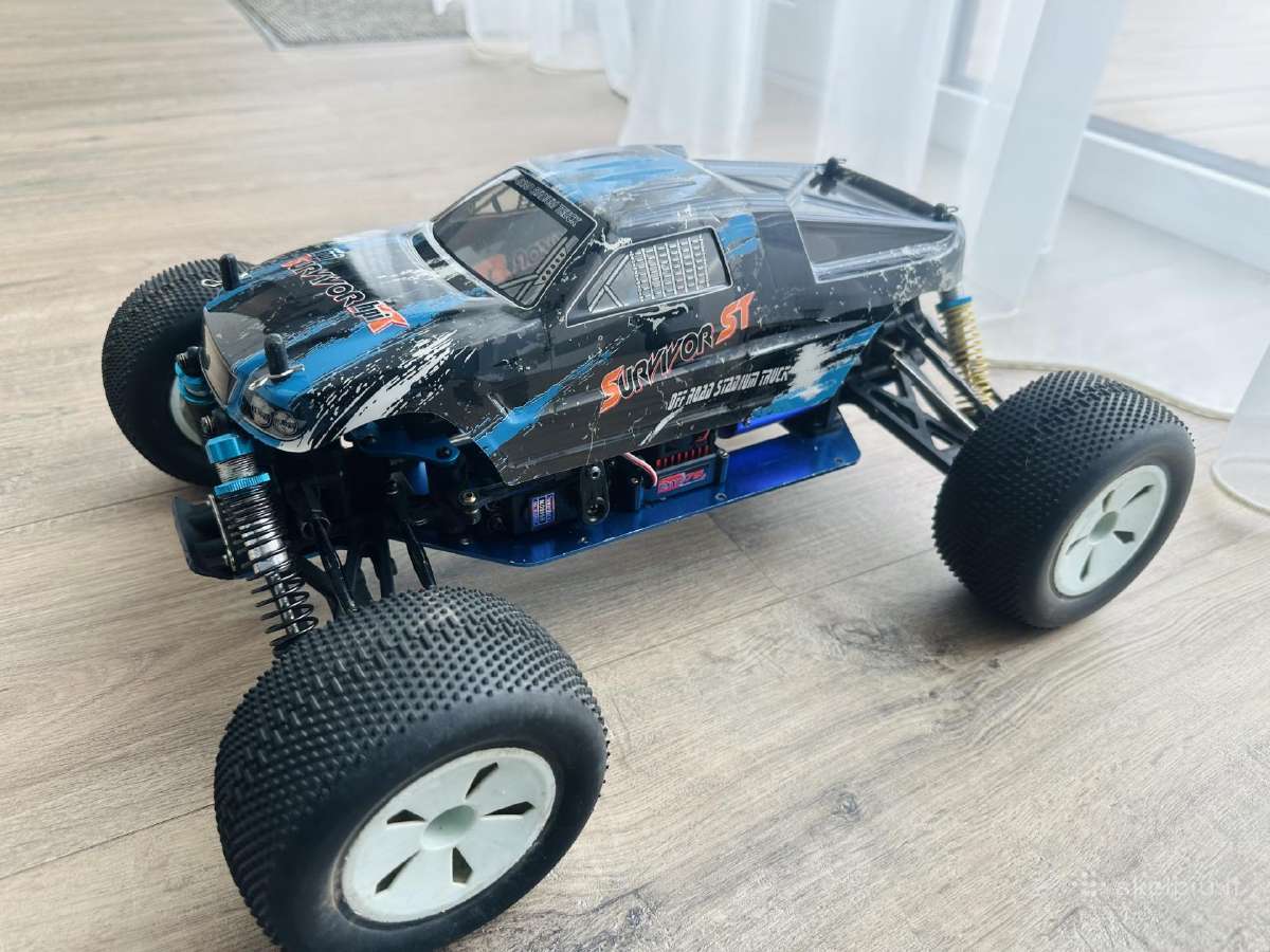 RC 1/10 brushless modelis - nuotraukos Nr. 4