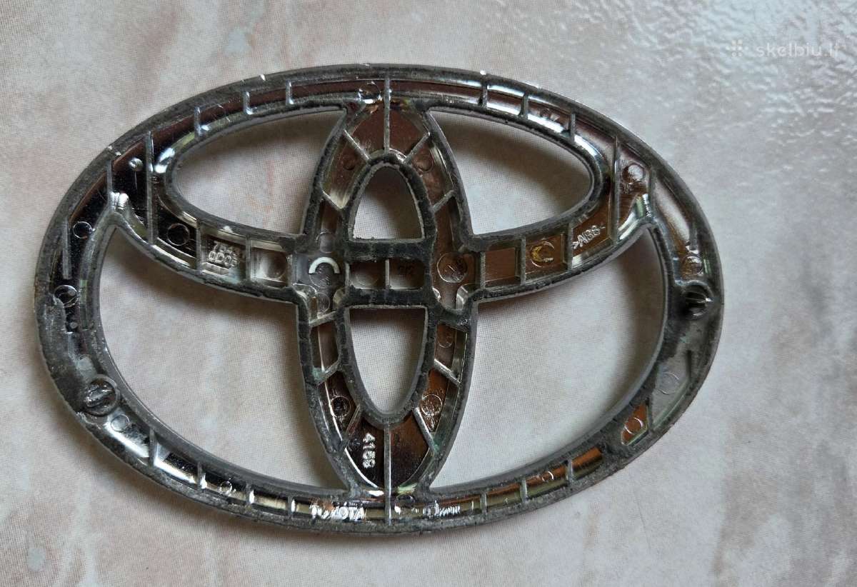 Parduodu toyota priekinį ženklą, emblemą 20€ - nuotraukos Nr. 3