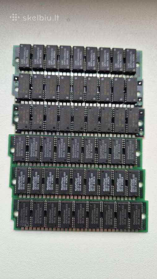 Seni RAM pentium, 486, 386. - nuotraukos Nr. 2