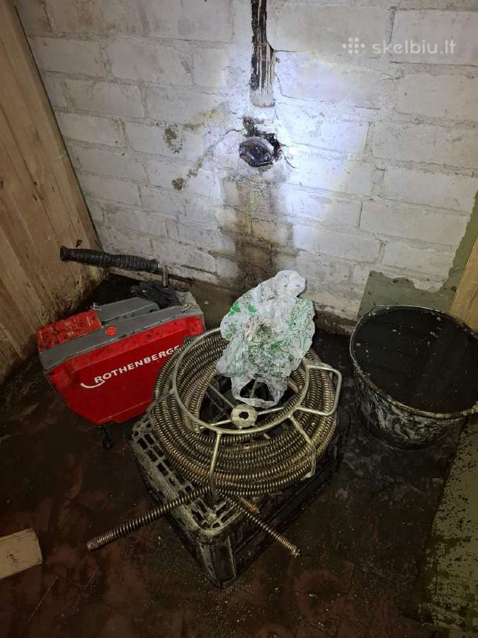 Kanalizacijos atkimšimas Vilniuje - nuotraukos Nr. 2