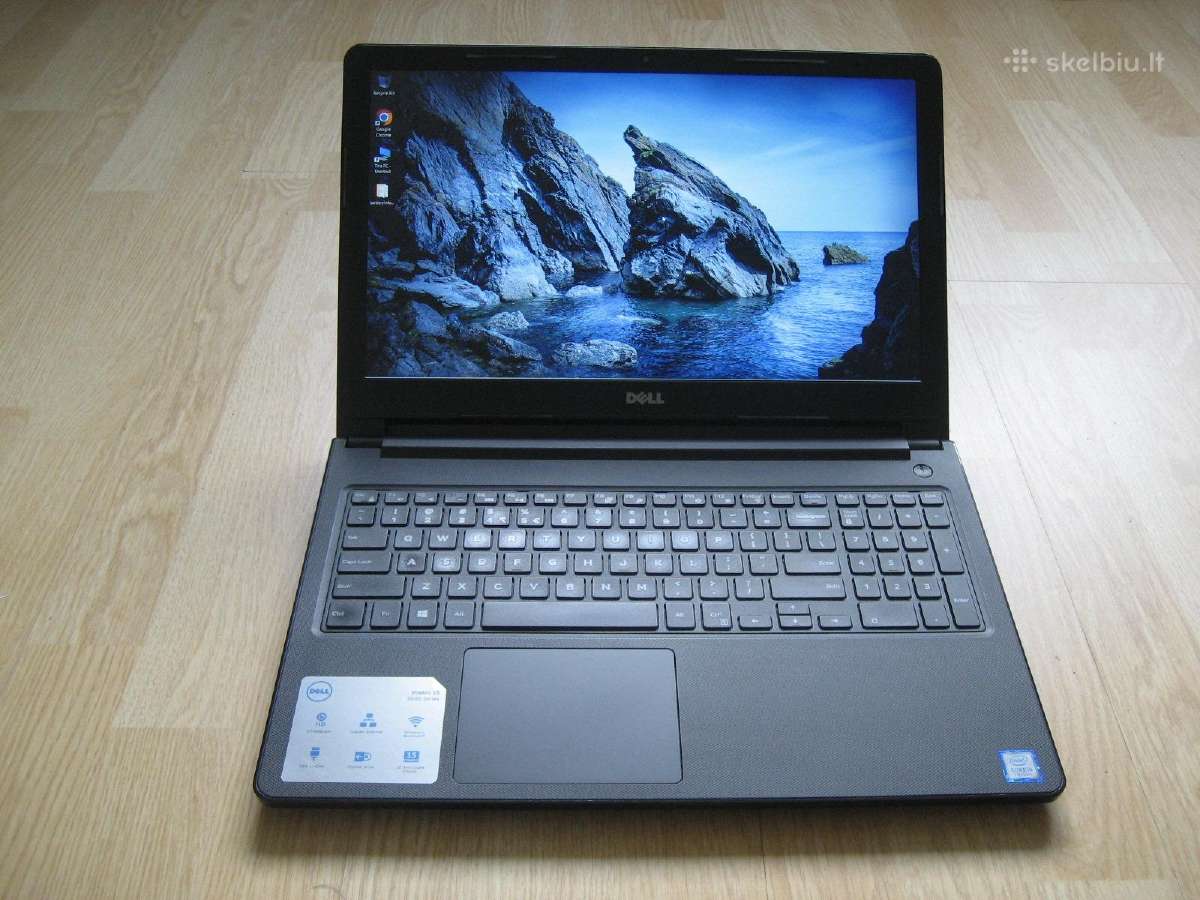 Plonas Dell 15-3568 i5 3.10ghz/ 8gb/ 256gb/ 3 val. - nuotraukos Nr. 2