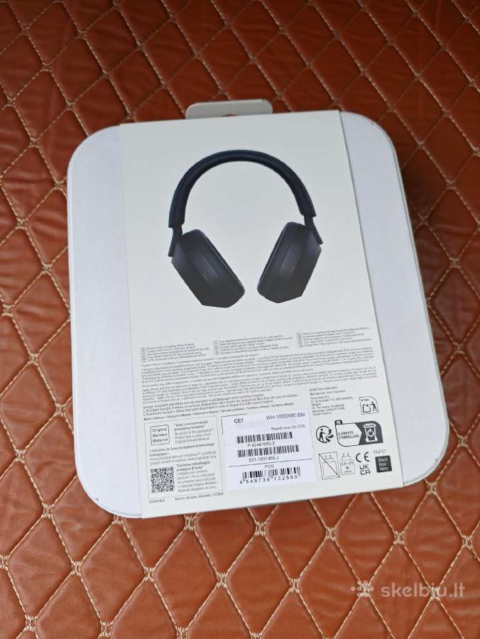 Sony Wh-1000xm5 ausinės - nuotraukos Nr. 2