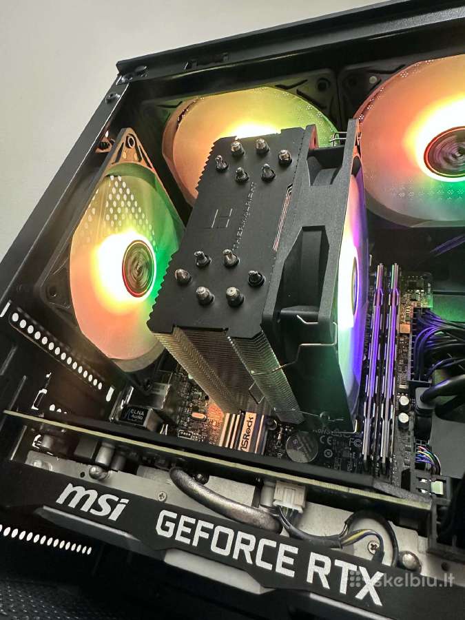 Žaidimų kompiuteris i5-8400 Rtx 2060 16 GB - nuotraukos Nr. 2