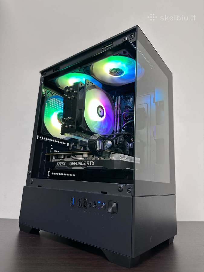 Žaidimų kompiuteris i5-8400 Rtx 2060 16 GB - nuotraukos Nr. 5