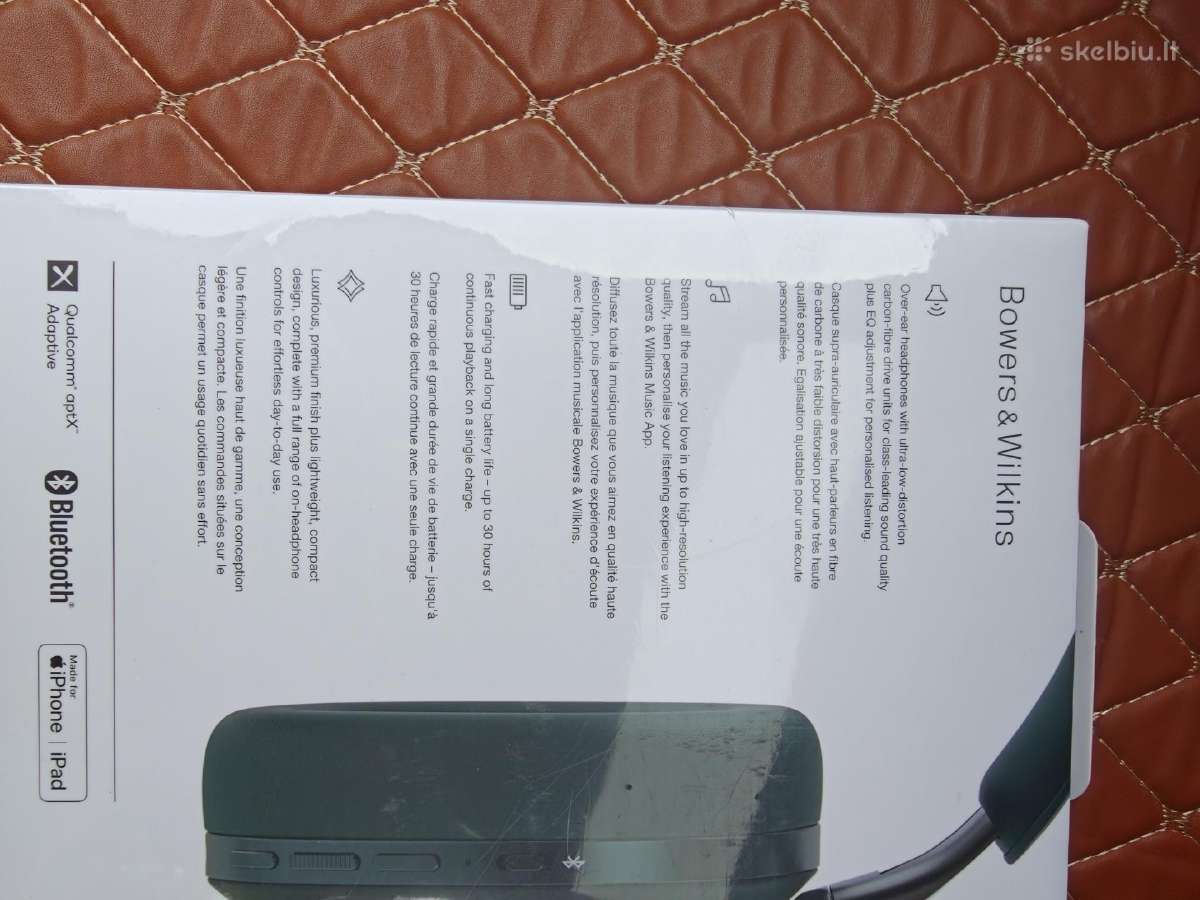 Naujos! Bowers & Wilkins Px8 bevielės ausinės - nuotraukos Nr. 3