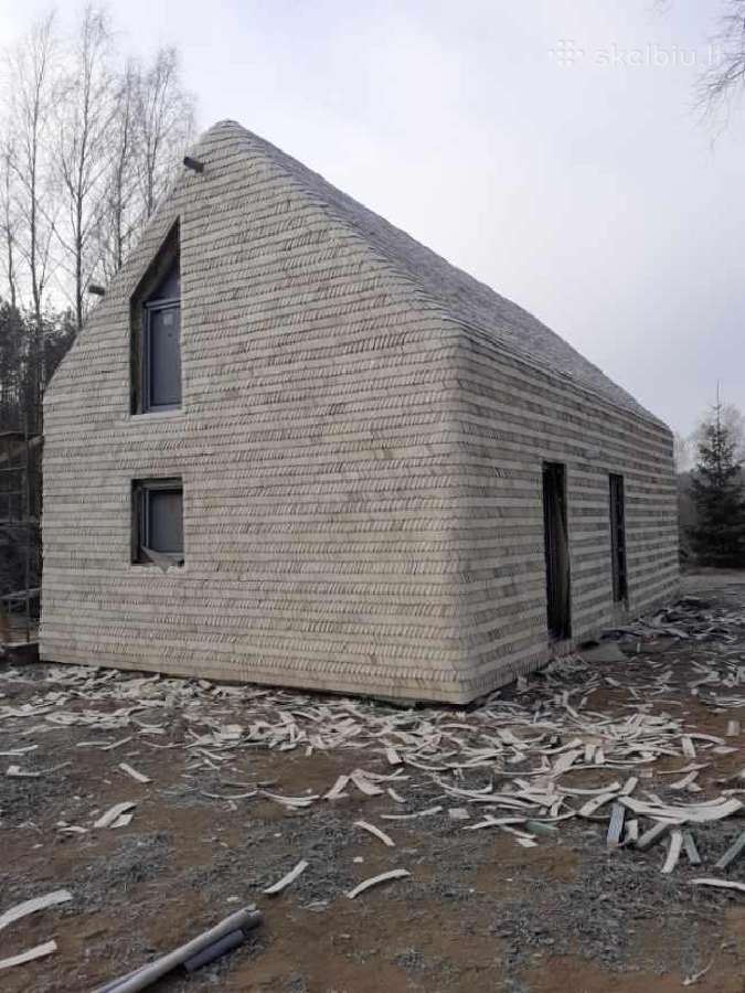 Drebulės skiedrų stogai – gamyba ir dengimas - nuotraukos Nr. 11