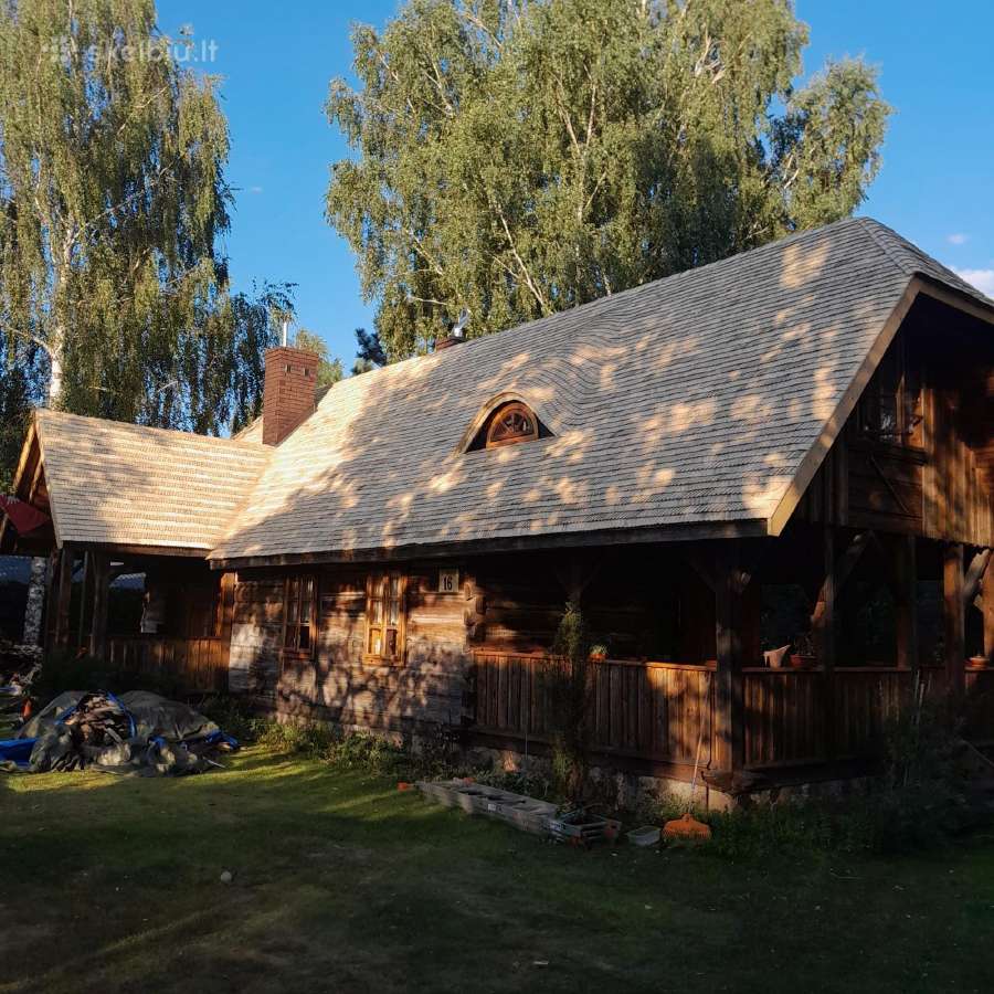 Skiedriniai stogai. Drebulinės skiedros. - nuotraukos Nr. 16