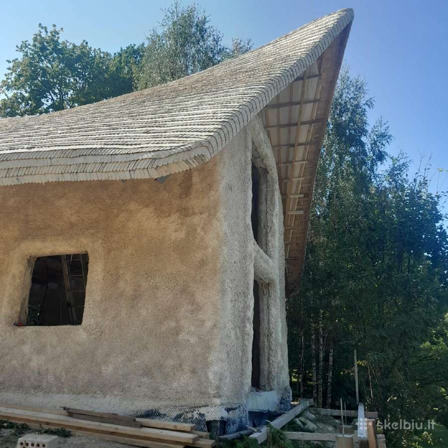 Drebulės skiedrų stogai – gamyba ir dengimas - nuotraukos Nr. 20