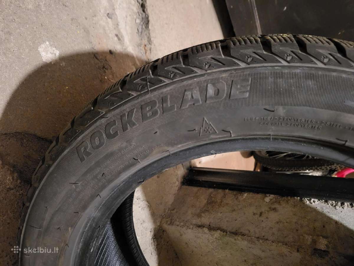 Parduodamos žieminės padangos 225 50 R17 - nuotraukos Nr. 2