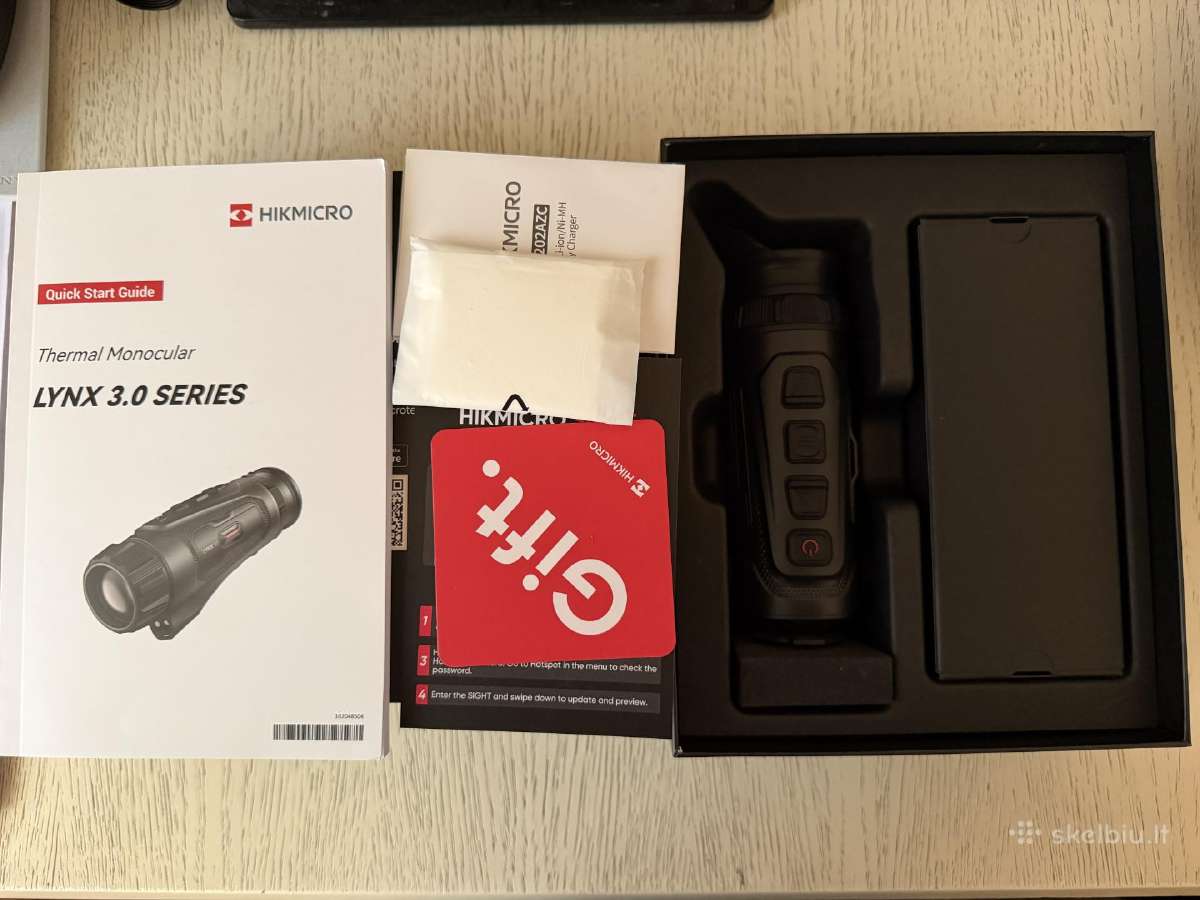 Hikmicro Lynx Le10 3.0 termovizorius - nuotraukos Nr. 4