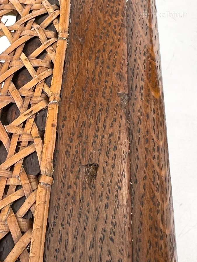 Ąžuolinės kėdės su ratanu 8 vnt. Komplektas - nuotraukos Nr. 18