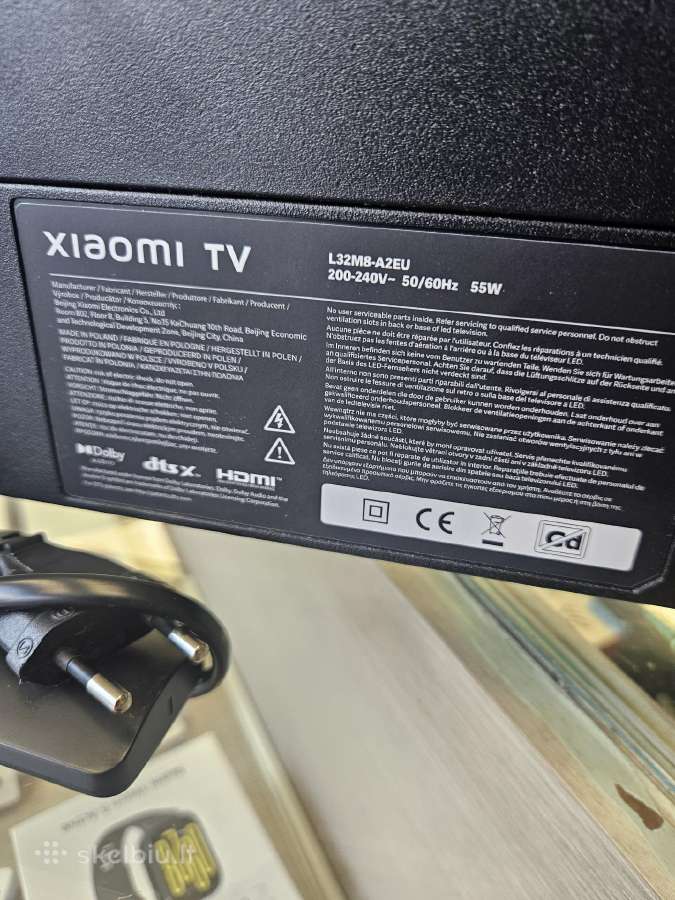 TV Xiomi smartas L32m8-a2eu. 32coliai. Taikos pr 1 - nuotraukos Nr. 2