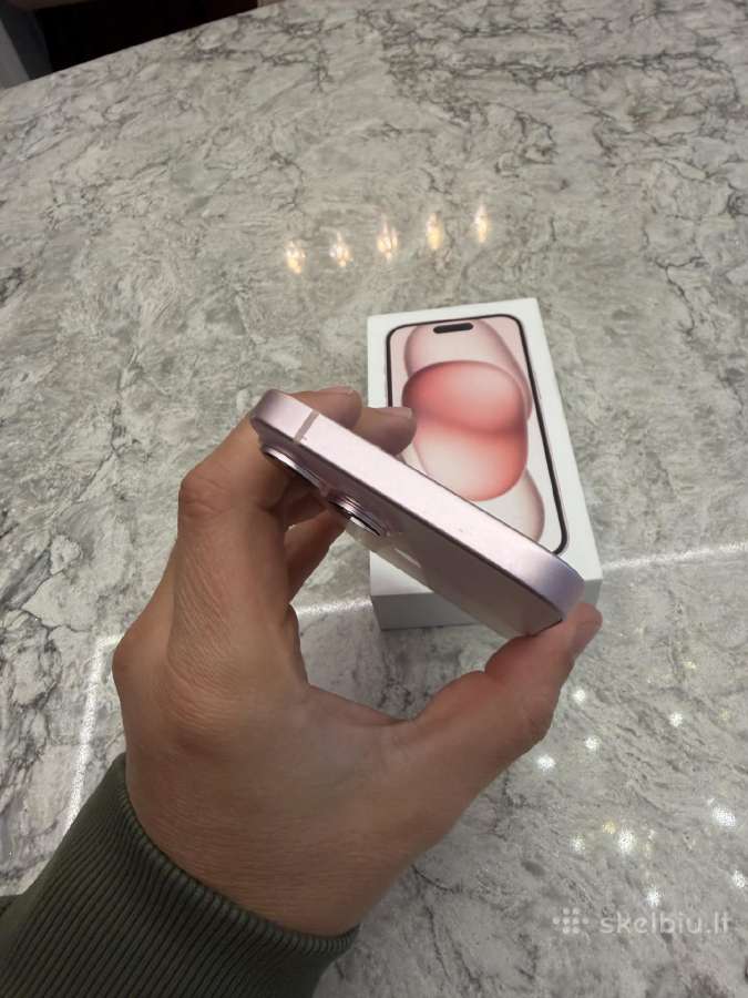 Apple iPhone 15, 128gb 100% baterija - nuotraukos Nr. 6