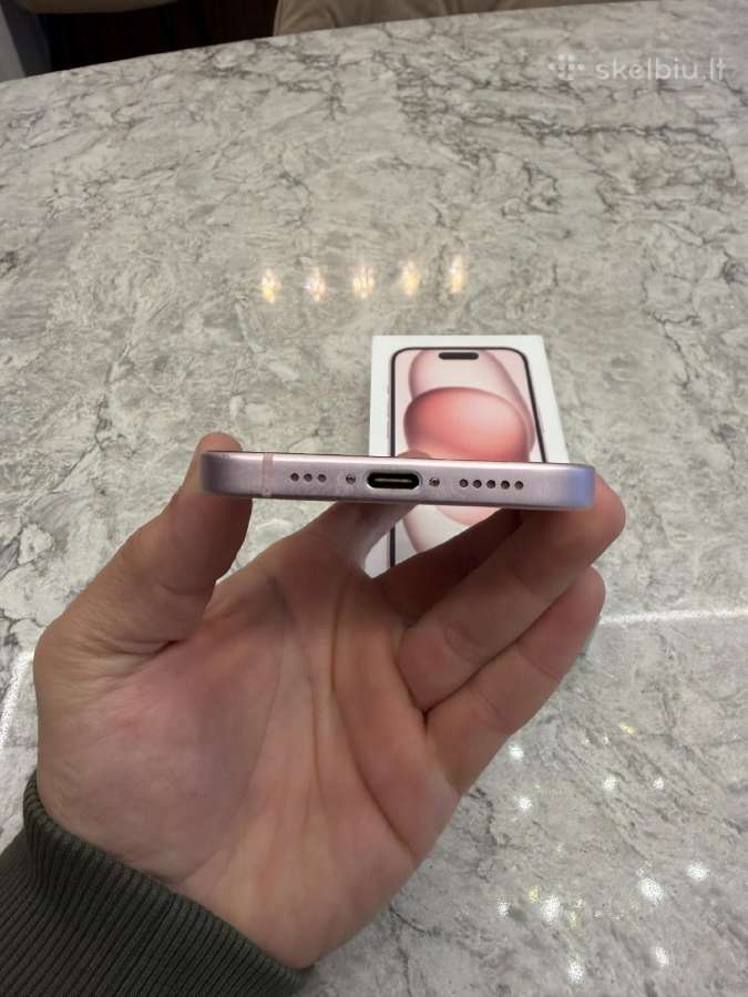 Apple iPhone 15, 128gb 100% baterija - nuotraukos Nr. 7