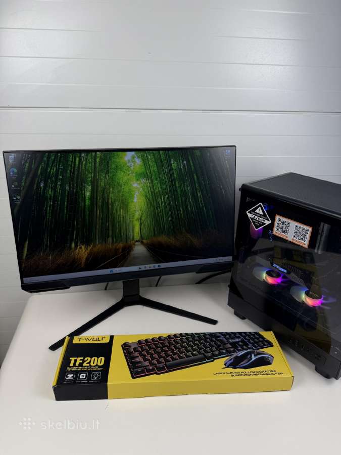 Žaidimų Kompiuterio Komplektas Rtx 2060 I5 165hz - nuotraukos Nr. 15