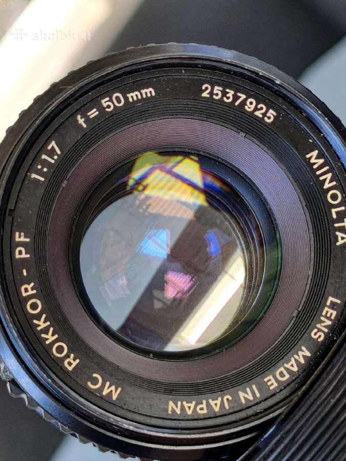 Minolta Mc Rokkor-pf 50mm f/1.7 - nuotraukos Nr. 7
