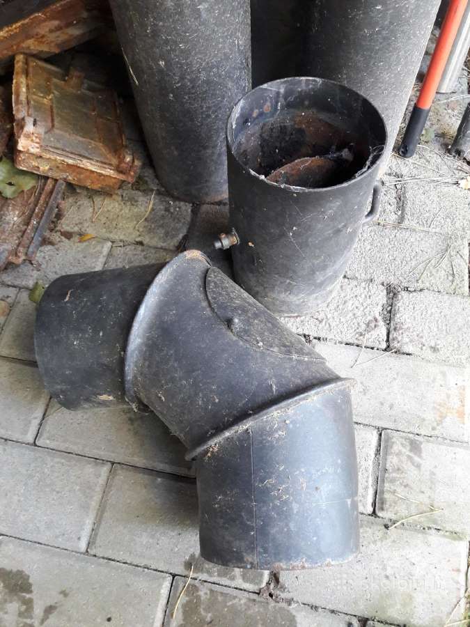 Nerūdijančio plieno kamino įdėklai ir kita - nuotraukos Nr. 4