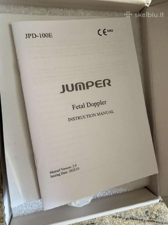 Jumper Jpd-100e , Fetal Doppler, Naujas - nuotraukos Nr. 4
