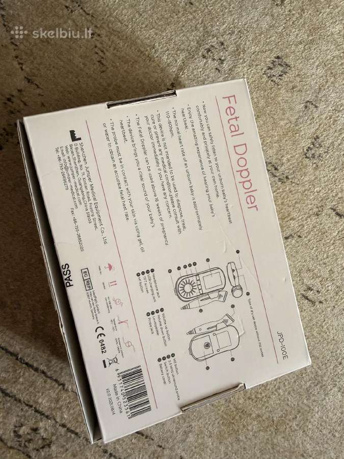 Jumper Jpd-100e , Fetal Doppler, Naujas - nuotraukos Nr. 5
