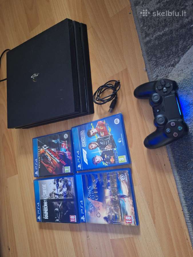 Ps4 pro ir 4 žaidimai - nuotraukos Nr. 2