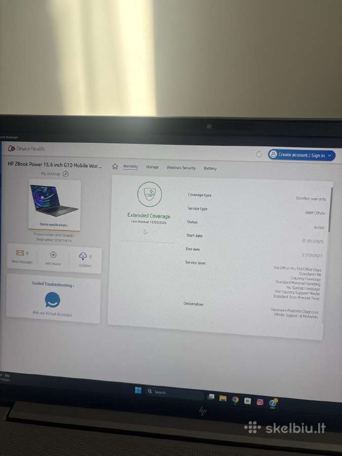 Hp Zbook Power 15.6 G10 i9-13900h - nuotraukos Nr. 6