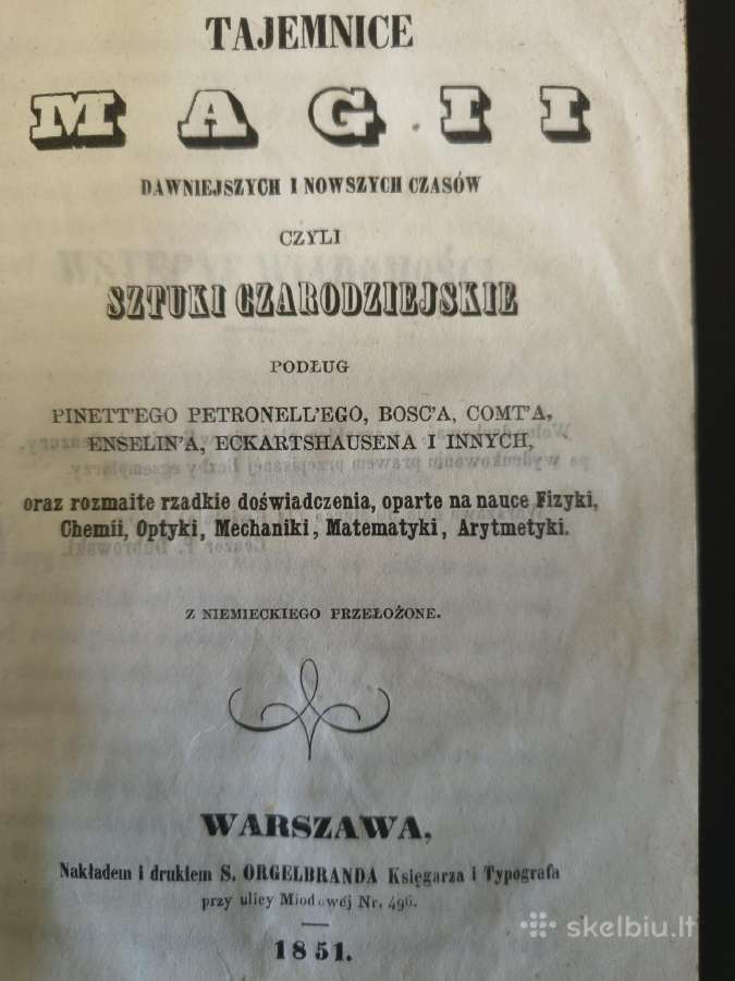 Antikvarinė knyga iliuzionistams apie magija - nuotraukos Nr. 3