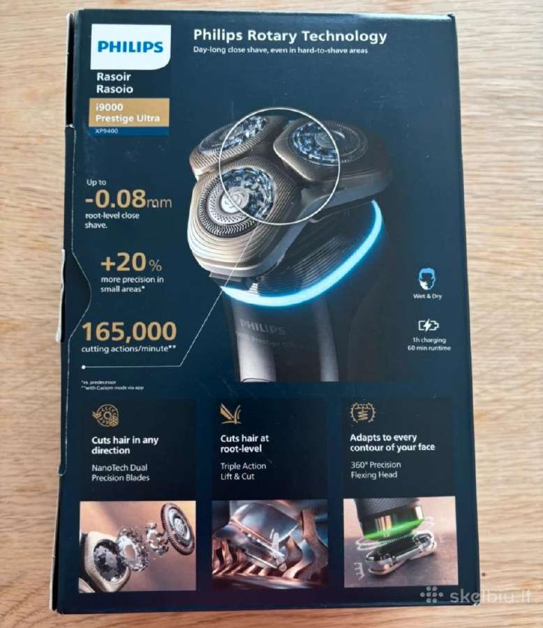 Barzdaskute Philips Xp 9400 - nuotraukos Nr. 3