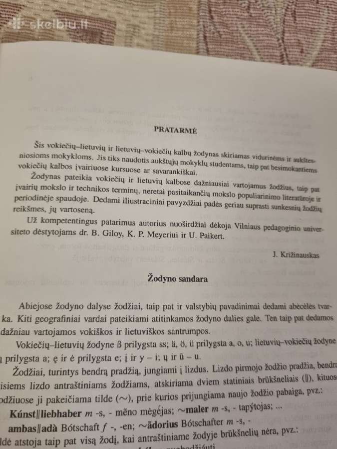 Vokiečių - Lietuvių, kalbų žodynas - nuotraukos Nr. 3