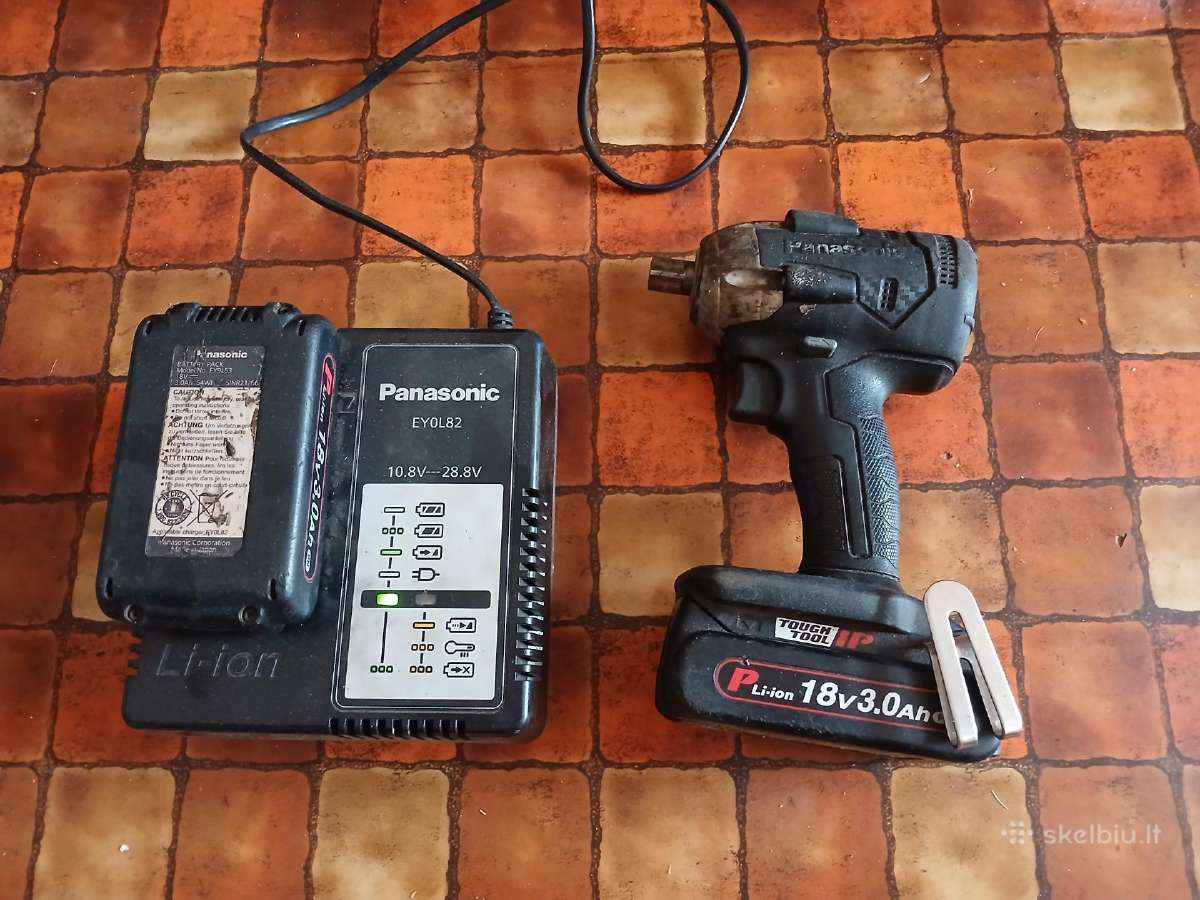 Panasonic smuginis verzliasukis 18v - nuotraukos Nr. 2