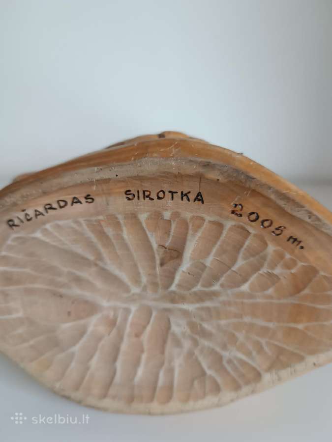 Medžio drožinys Vytautas Didysis R.sirotka - nuotraukos Nr. 7