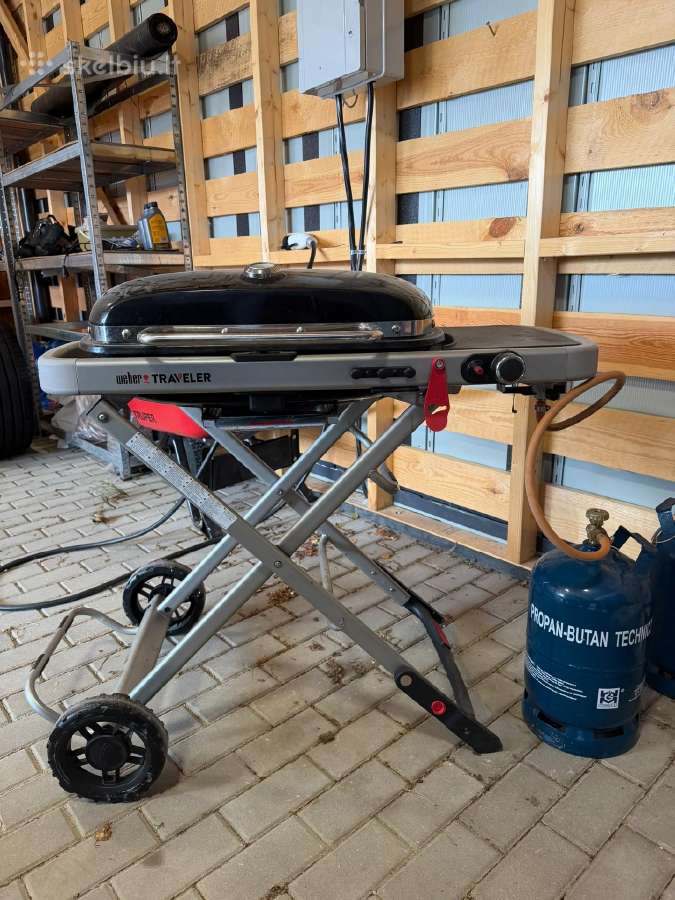 Dujinis kepsninė Weber Traveler - nuotraukos Nr. 2