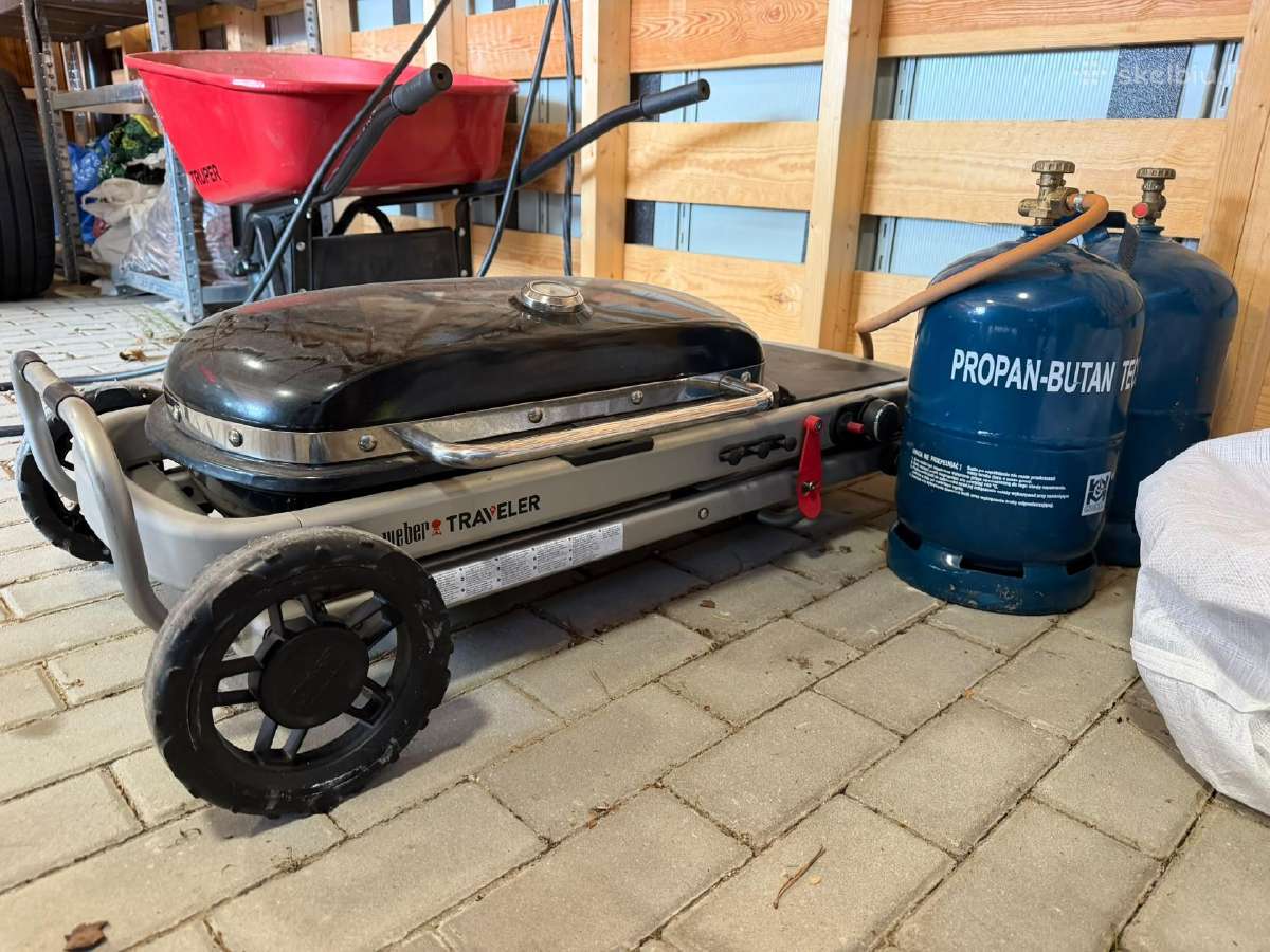 Dujinis kepsninė Weber Traveler - nuotraukos Nr. 3