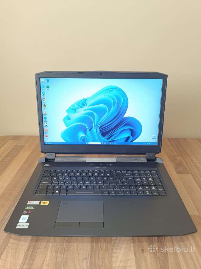Clevo Gaming i7 / 32 GB / 2 TB / Rtx / 17.3 144hz - nuotraukos Nr. 2