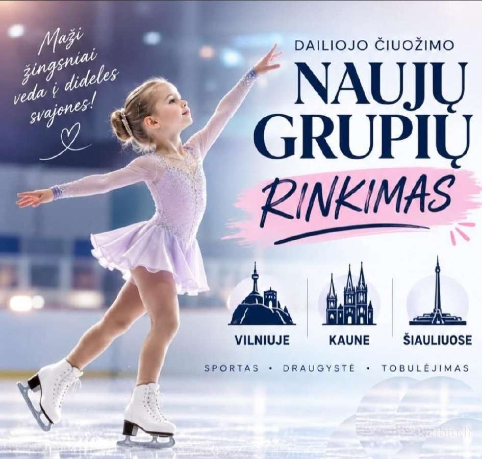 Suaugusiems dailiojo čiuožimo treniruotės - nuotraukos Nr. 3