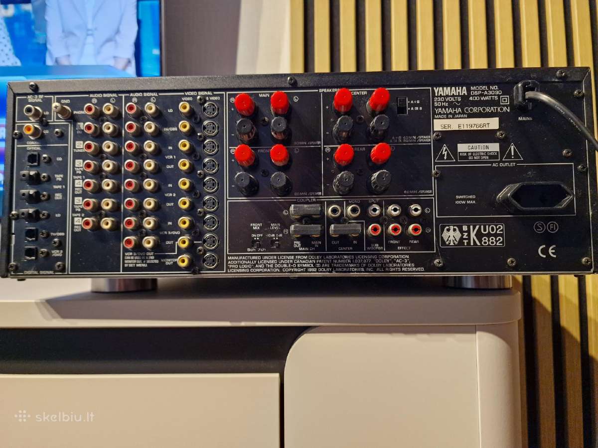 Parduodamas Yamaha Dsp-a3090 - nuotraukos Nr. 7