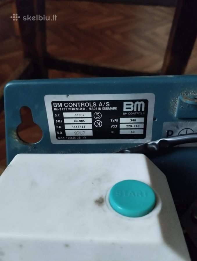 Bm Controls Type 346 alyvos / mazuto siurblys - nuotraukos Nr. 3