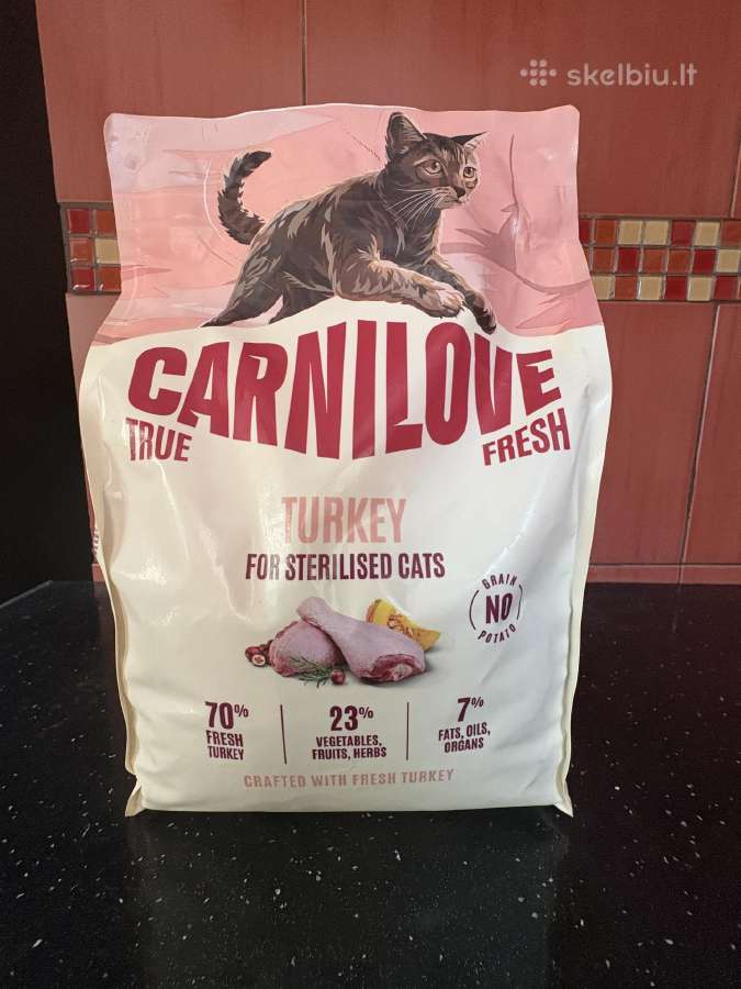 Carnilove sausas kačių pašaras + Ag sensitive - nuotraukos Nr. 2