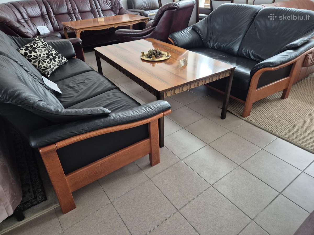 Prabangus, natūralios odos komplektas - nuotraukos Nr. 17