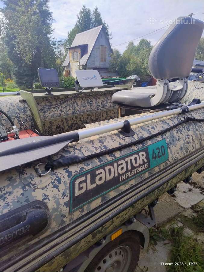 Pripučiama valtis Gladiator 420 su priedais - nuotraukos Nr. 4