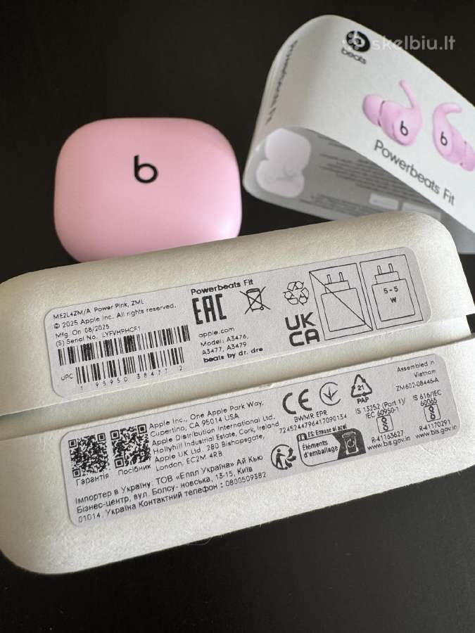 Beats Powerbeats Fit ausinės - nuotraukos Nr. 5