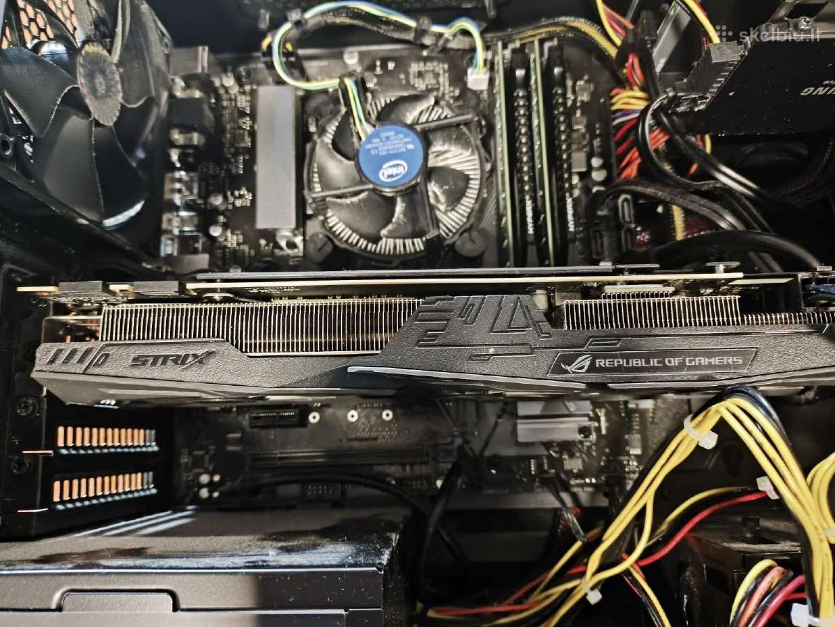 Gamming Pc i5-8500 16gb 256 Gtx 1070 8gb Rog Strix - nuotraukos Nr. 3