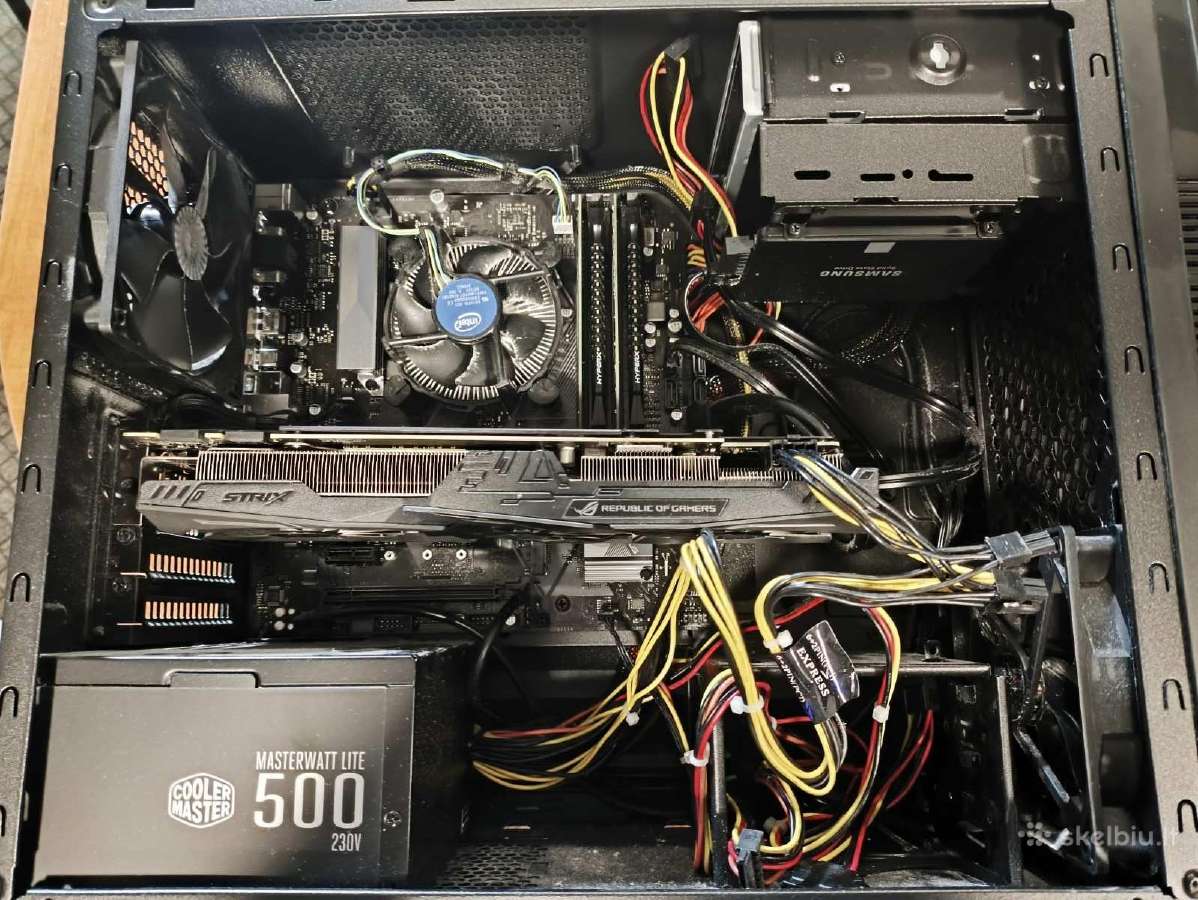 Gamming Pc i5-8500 16gb 256 Gtx 1070 8gb Rog Strix - nuotraukos Nr. 4