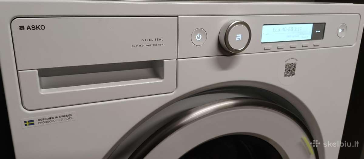 Asko W3096rw 9 kg, Auto Dose,1600 aps./min. A - nuotraukos Nr. 11