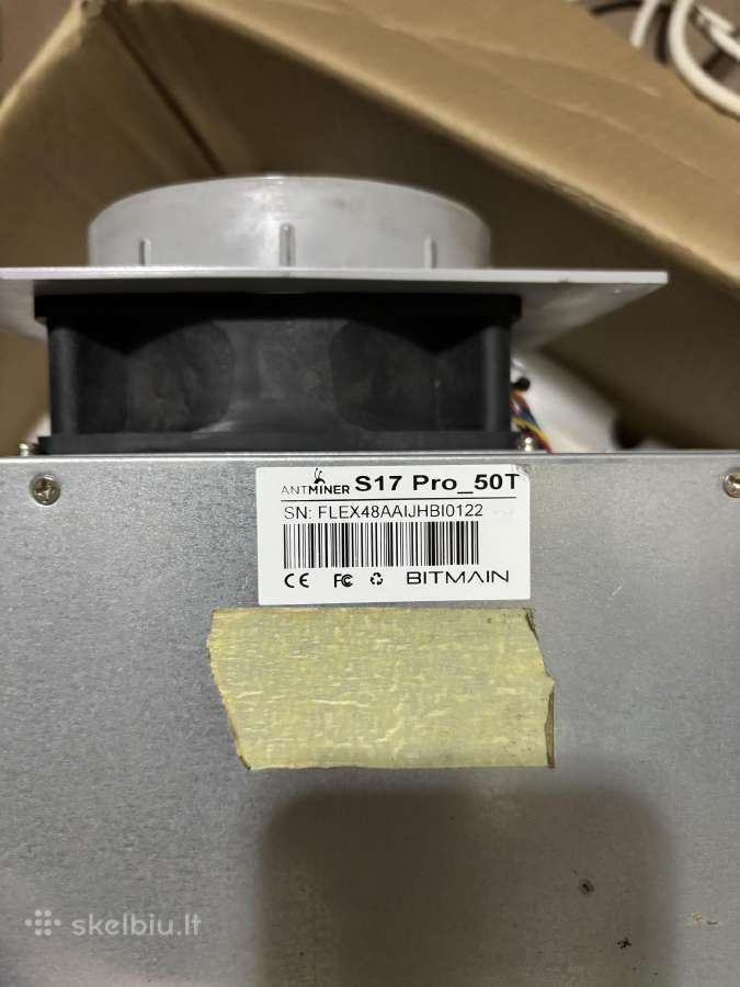 Antminer s17 pro 50th - nuotraukos Nr. 2