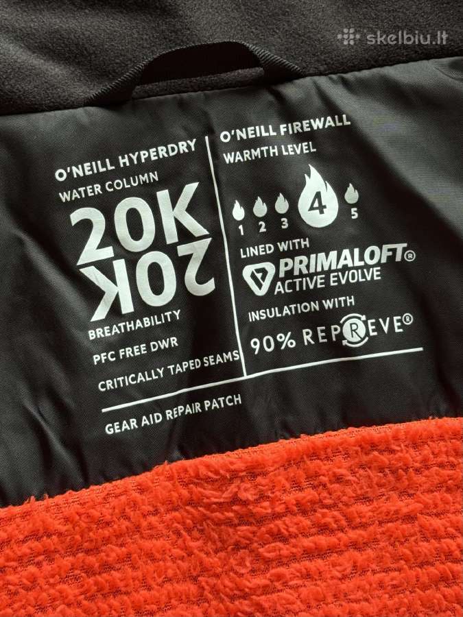 Oneill Fwc'play asimetriška slidinėjimo striukė - nuotraukos Nr. 20