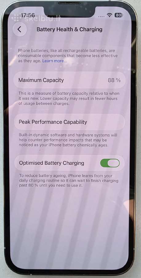 Puikios būklės iPhone 13 Pro 512 GB - nuotraukos Nr. 3