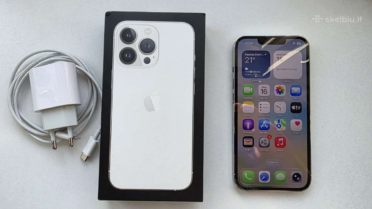 Puikios būklės iPhone 13 Pro 512 GB - nuotraukos Nr. 4